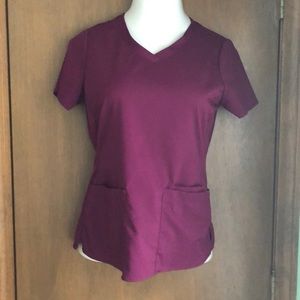 Purple -ish scrub top